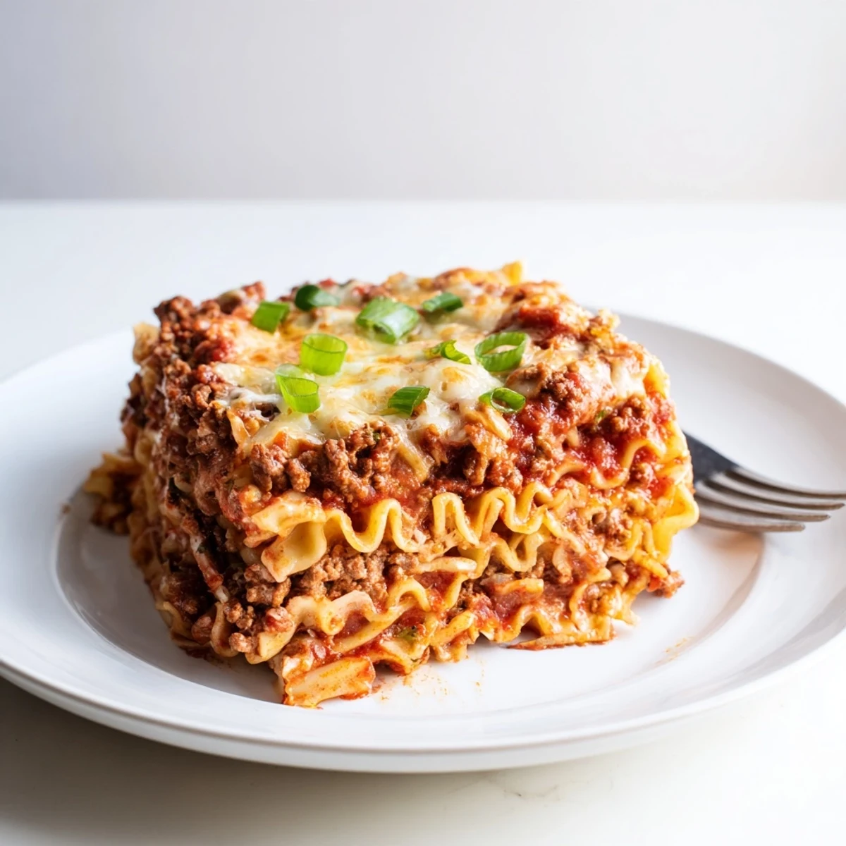 Spicy Ramen Lasagna Fusion