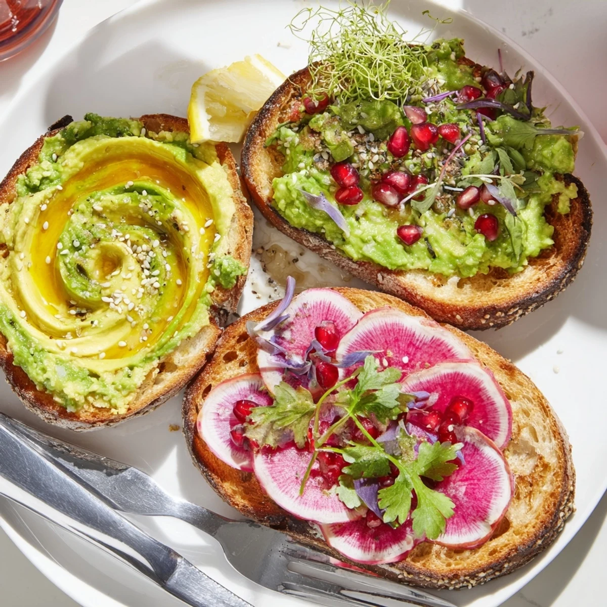 Bright Bold Breakfast Toasts