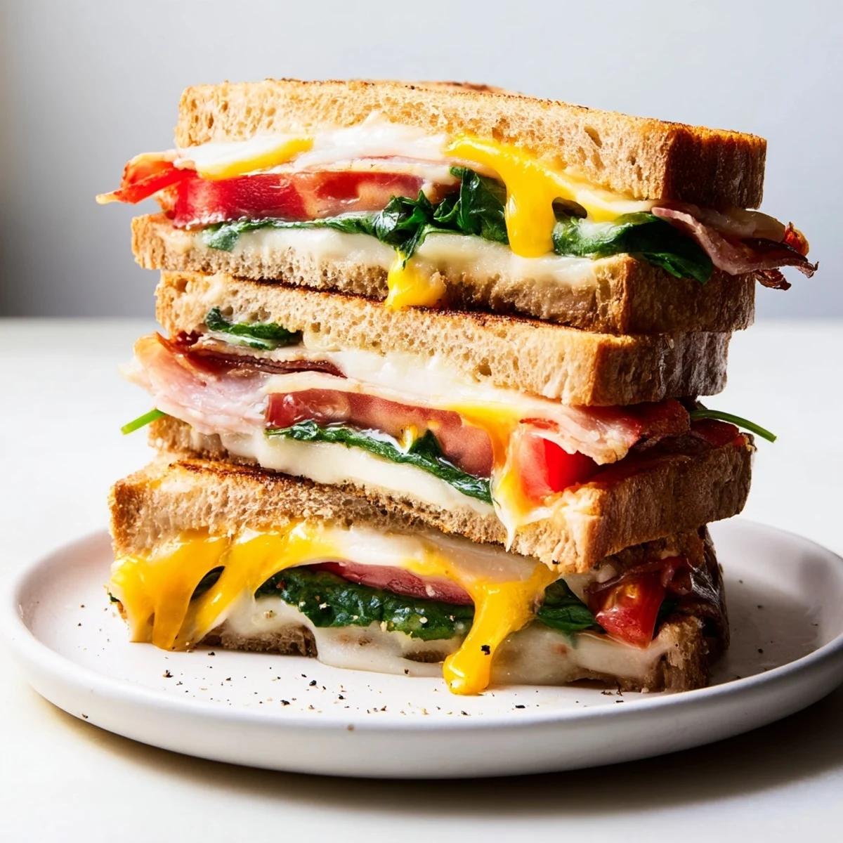 Turkey Bacon Spinach Tomato