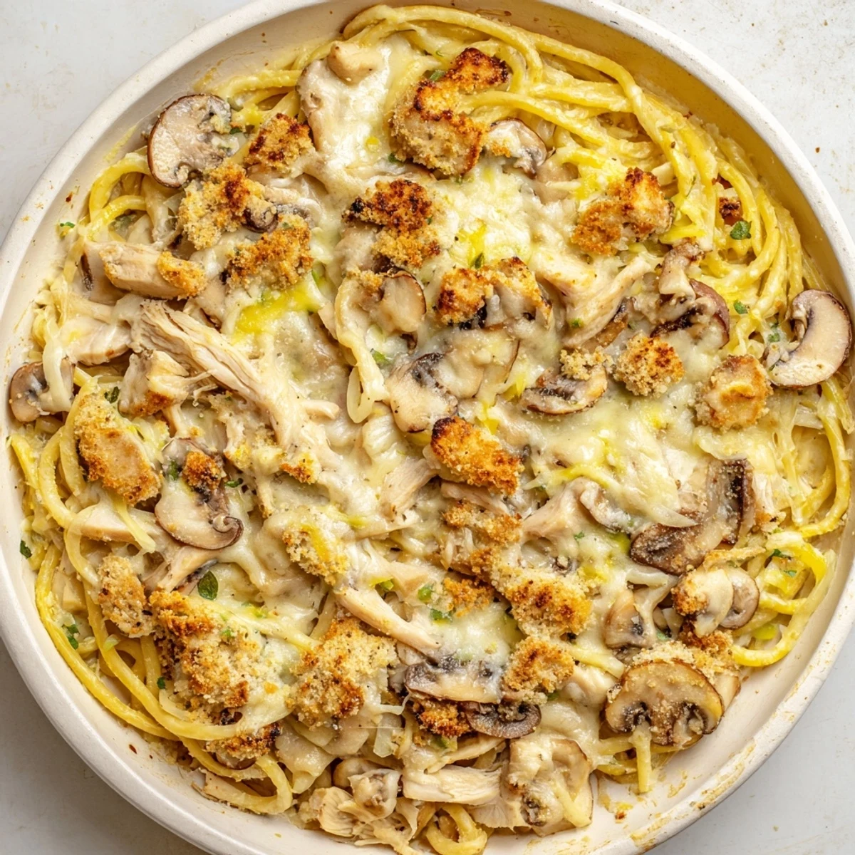 Turkey Tetrazzini with Wine