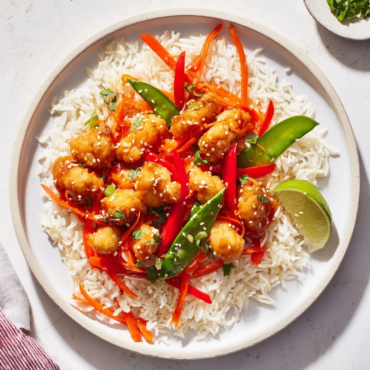 Sesame Ginger Rice Bowl