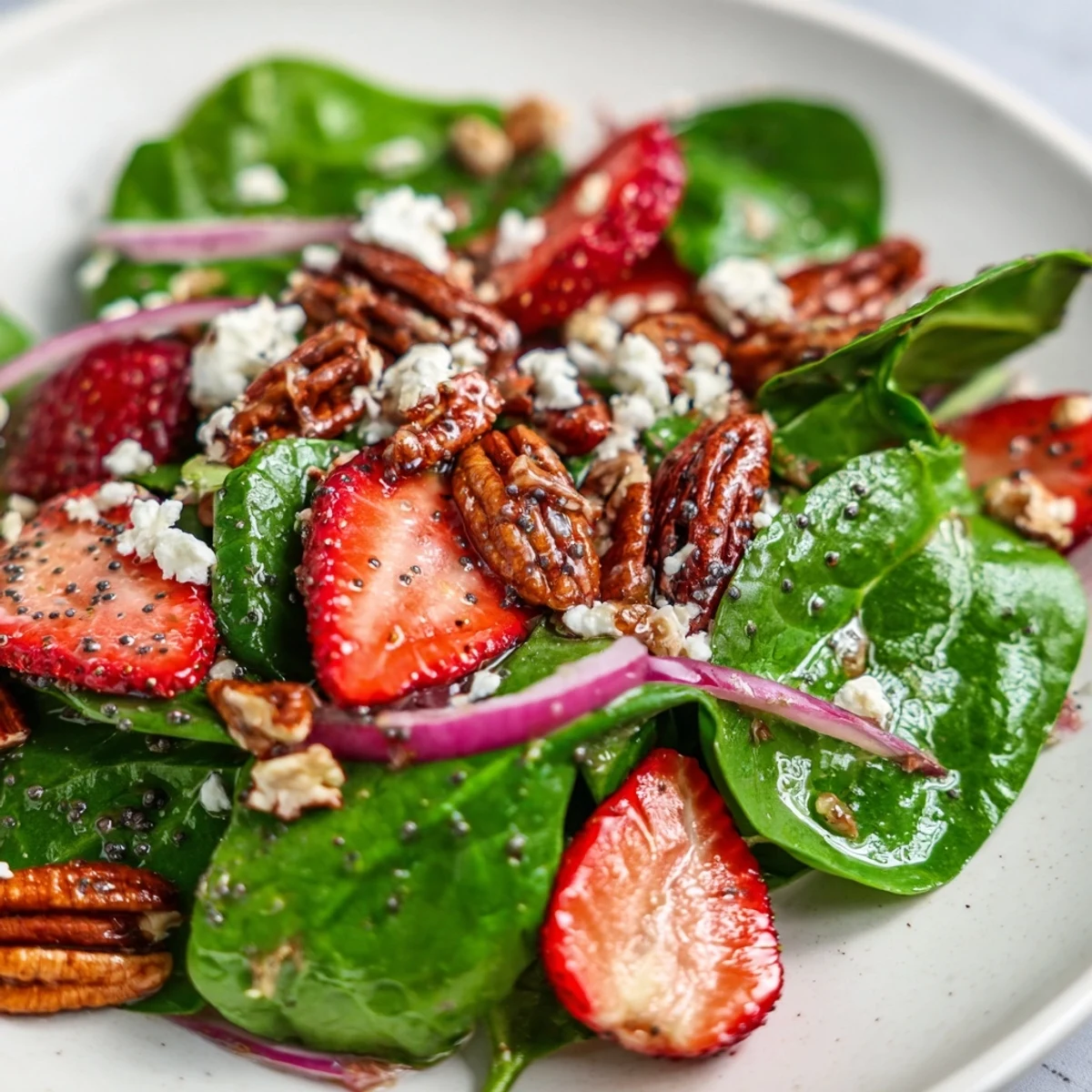 Spinach Strawberry Salad