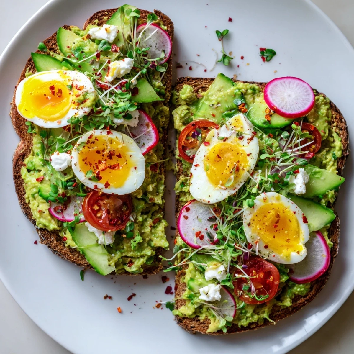 Loaded Avocado Toast Twist