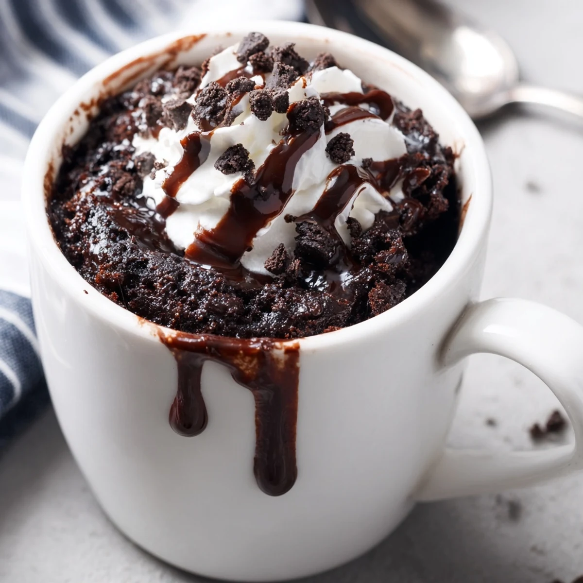 Oreo Mug Chocolate Cake