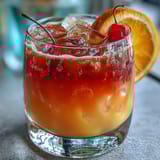 Ombre Sunrise Mocktail Grenadine