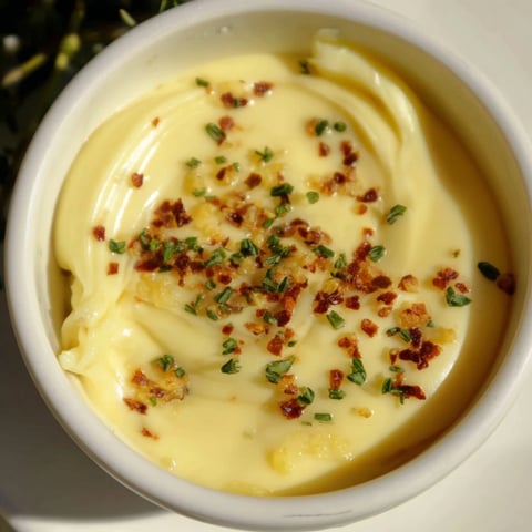 Glob of Cowboy Butter Sauce drizzled over a sizzling steak, offering rich flavor and vibrant visuals.