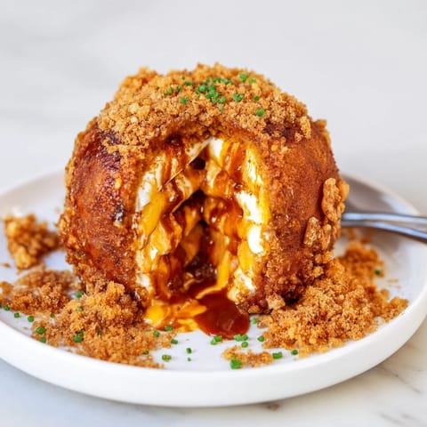 Cheesy Pretzel Buffalo Churro Cake