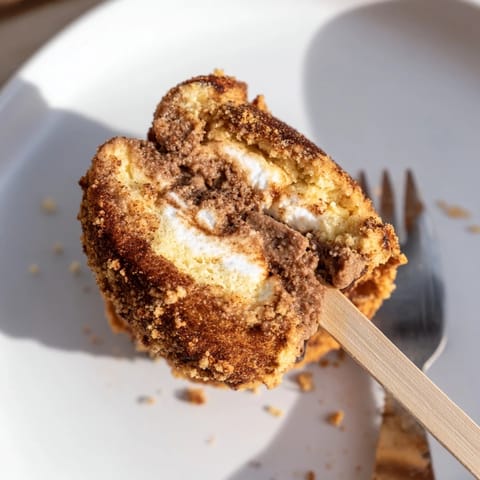 Smores Churro Cake Pancake Pops