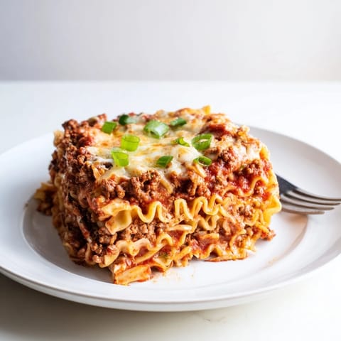 Spicy Ramen Lasagna Fusion