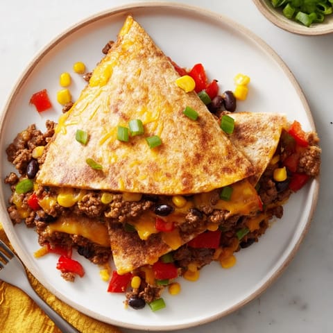 Sheet Pan Quesadillas Beef