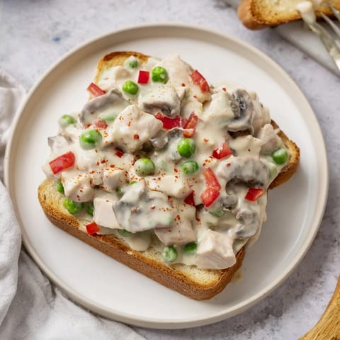 Chicken à la King Toast
