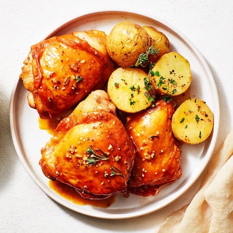 Honey Mustard Chicken Potatoes