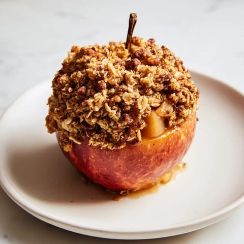 Baked Apples Oat Crumble