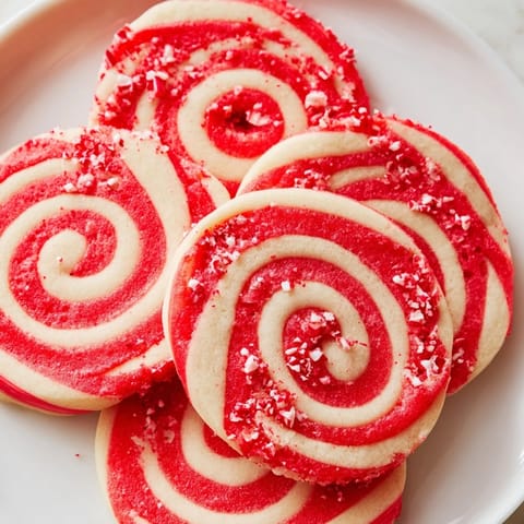Candy Cane Pinwheel Delight