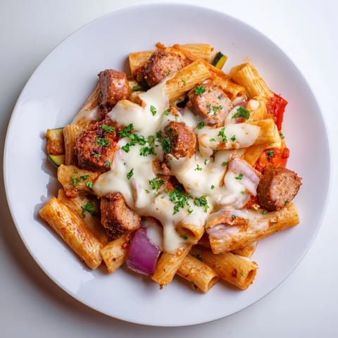 Spicy Vegan Chorizo Pasta