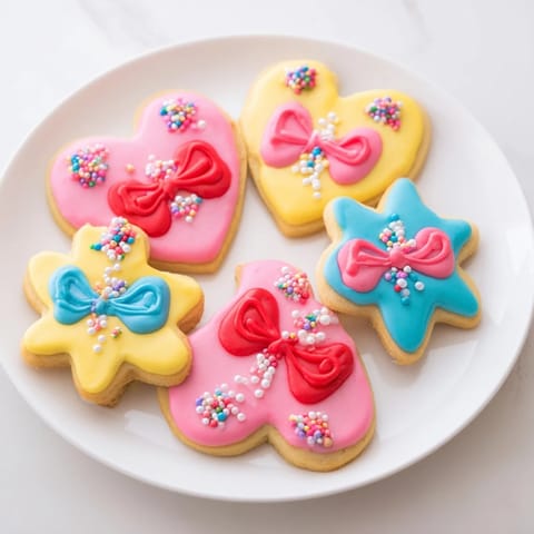 Pretty Bows Heart Star