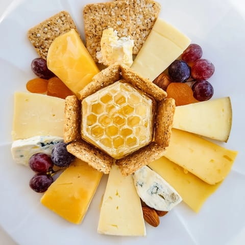 Gilded Hive Cheese Board