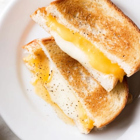 Truffle Oil Grilled Cheese