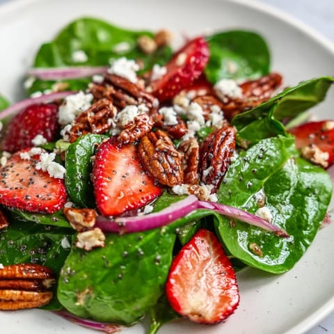 Spinach Strawberry Salad