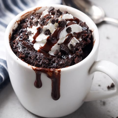 Oreo Mug Chocolate Cake