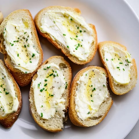 Vodka Butter Crostini