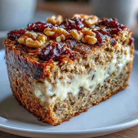 High-Protein Banana Baked Oats