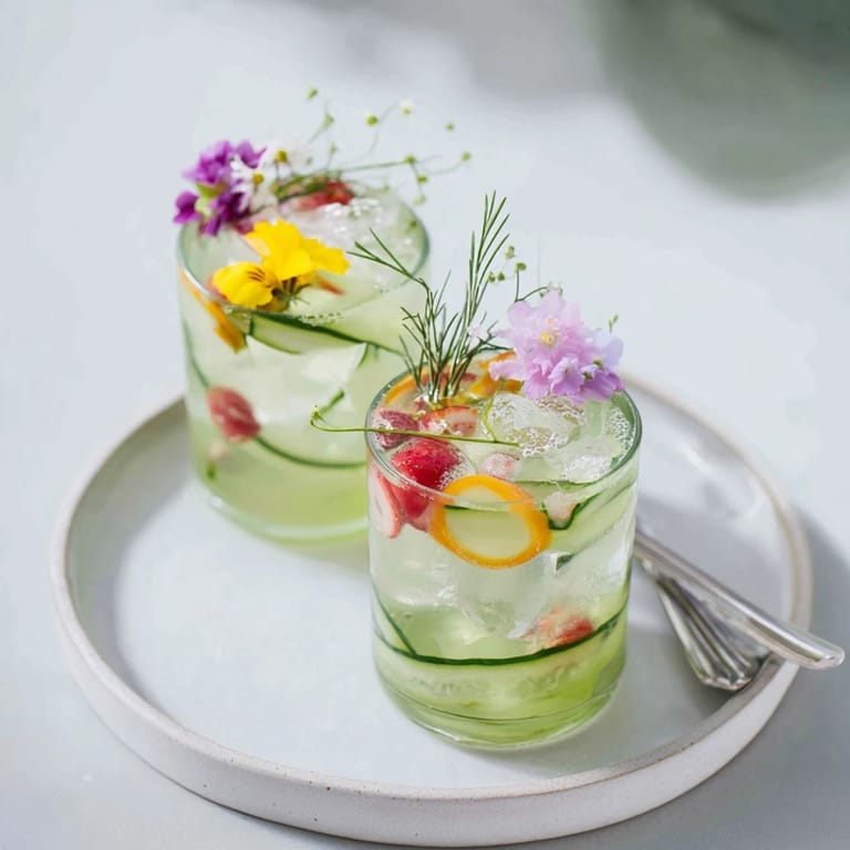 Vibrant lemon-lime mocktails served over ice, perfect for warm days and gatherings.  