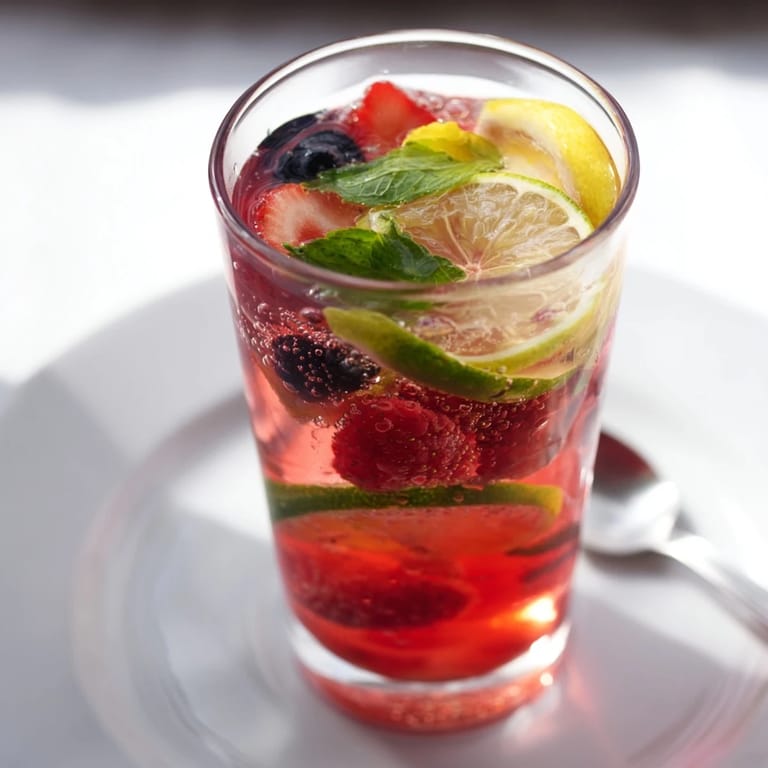 A refreshing display of homemade kombucha mocktails, fizzing in decorative jars.