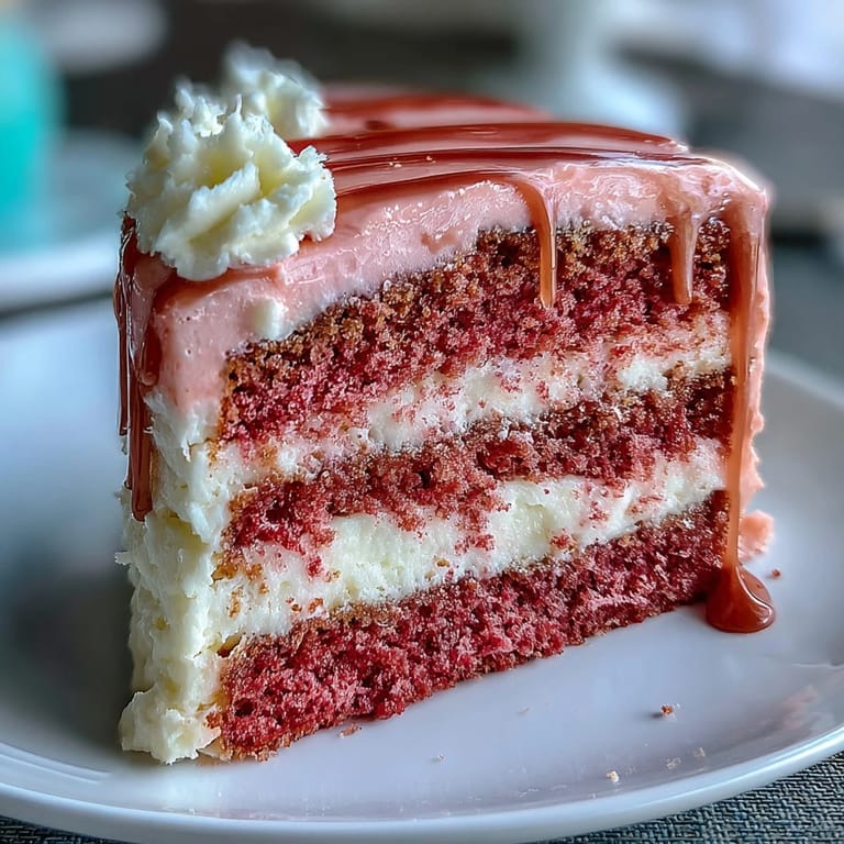 Elegant Bridal Shower Rosé Velvet Cake, moist with delicate rosé flavor.