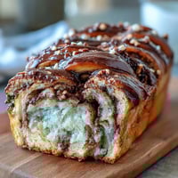 Decadent Nutella Babka with rich chocolate-hazelnut swirls baked into a golden, tender brioche loaf.